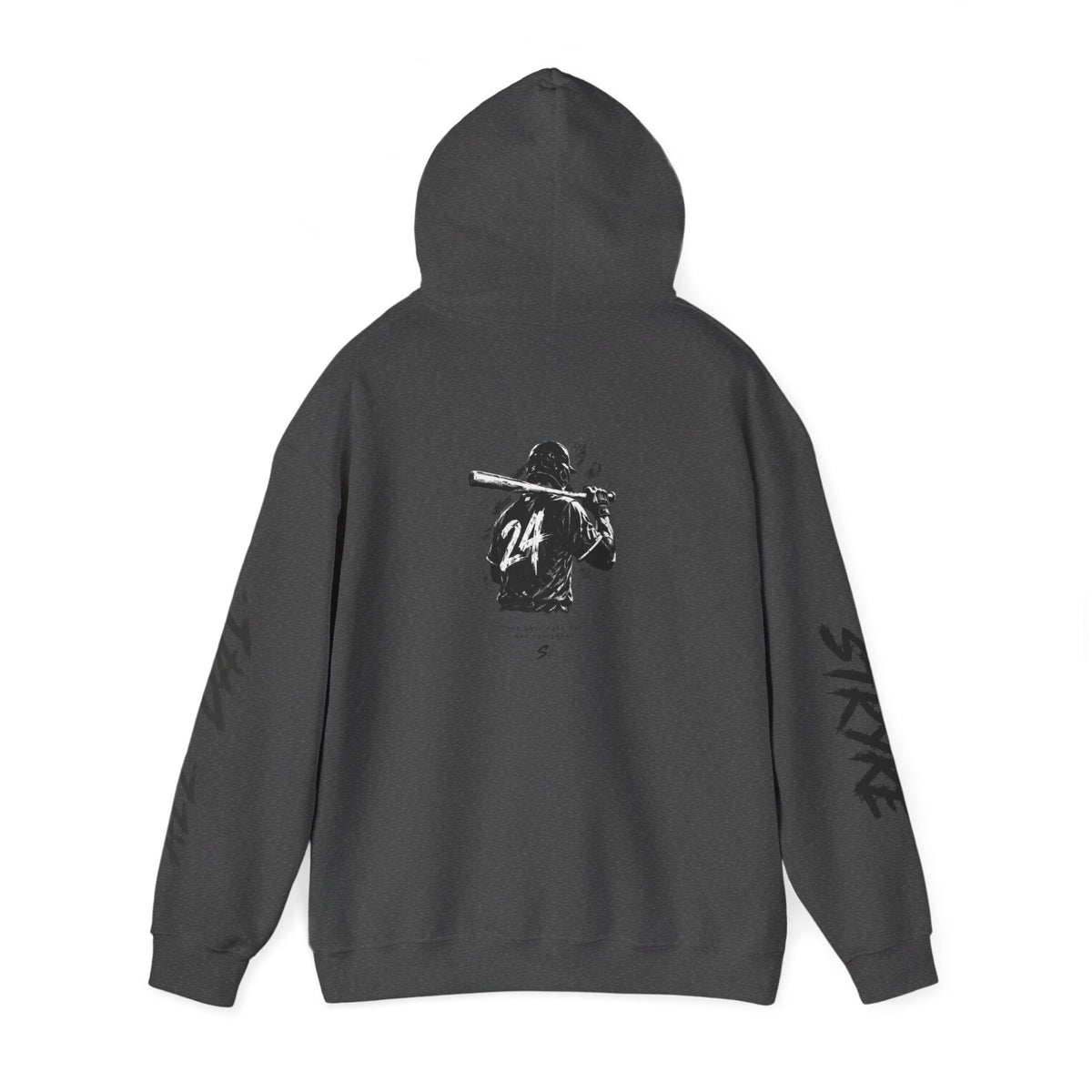 Stryke Baseball Hoodie — Vintage Player Graphic Pullover