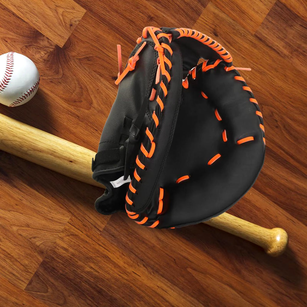 Baseball Gloves Softball Training Teeball Gloves 12.5" Thickened Catcher Mitt Softball Glove for Adults Beginner Outdoor Sports