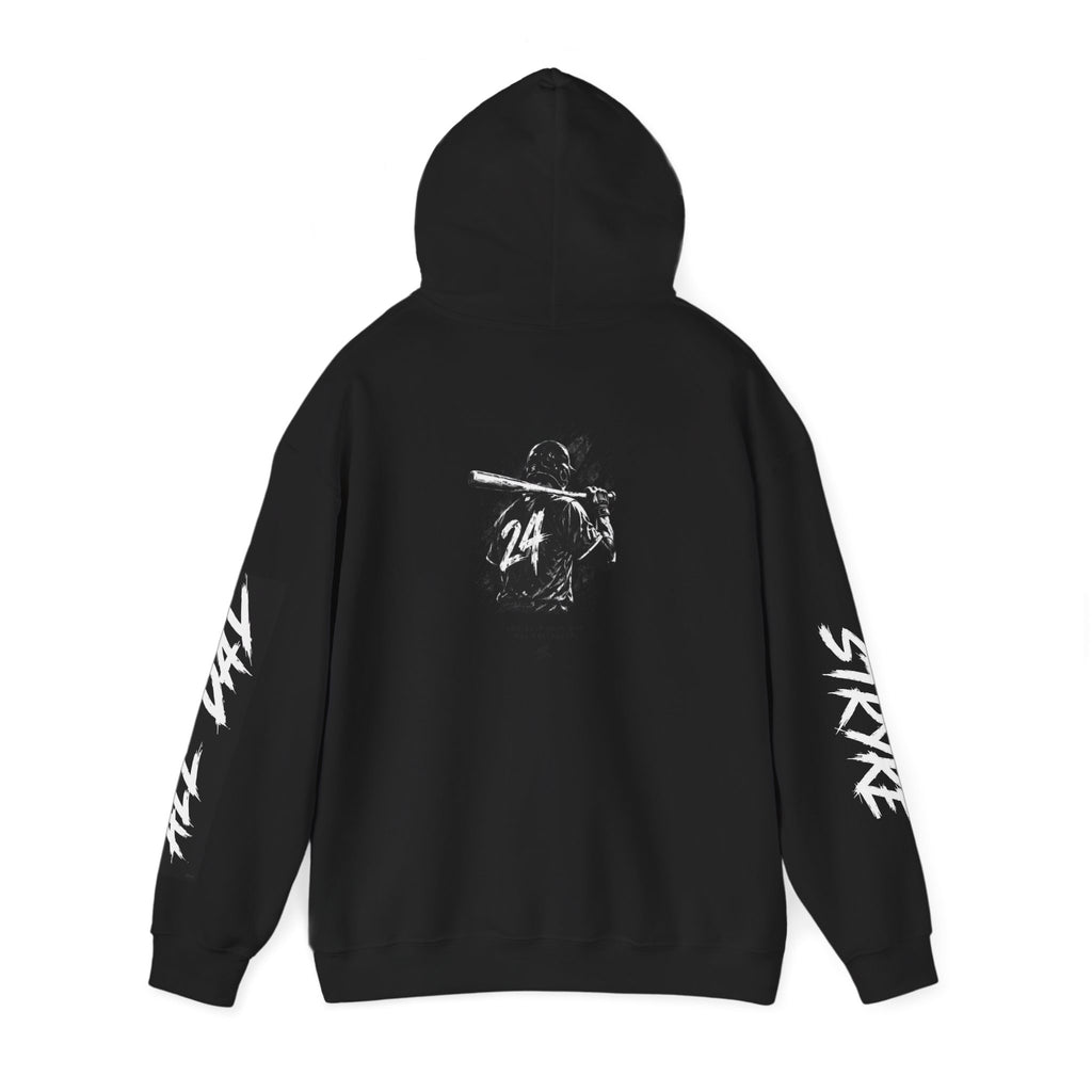 Stryke Baseball Hoodie — Vintage Player Graphic Pullover