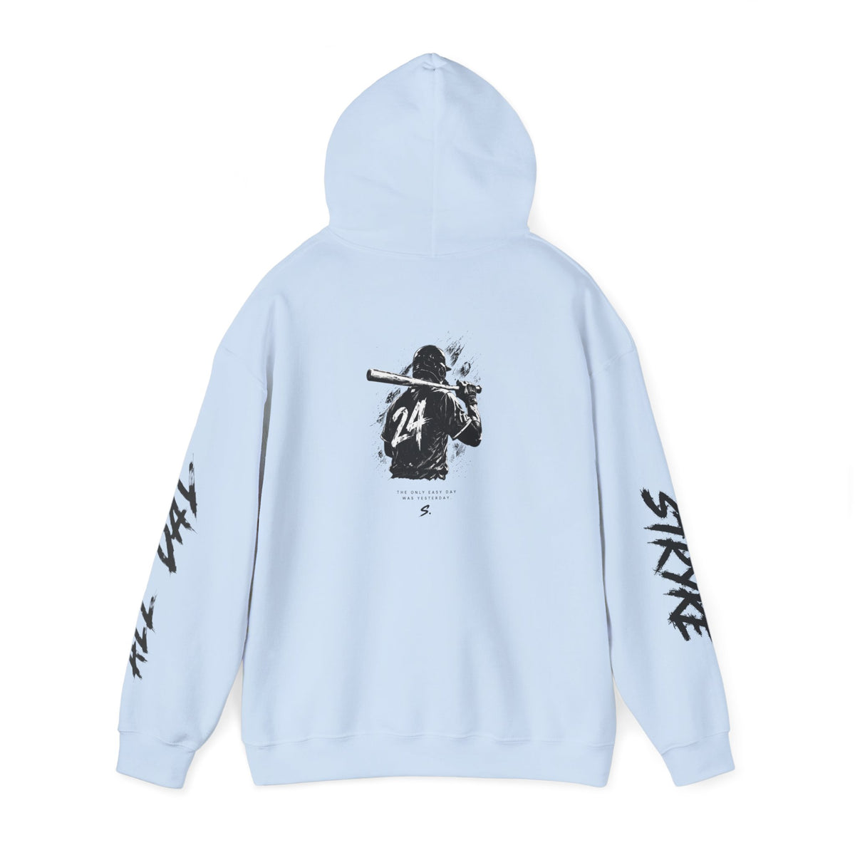 Stryke Baseball Hoodie — Vintage Player Graphic Pullover