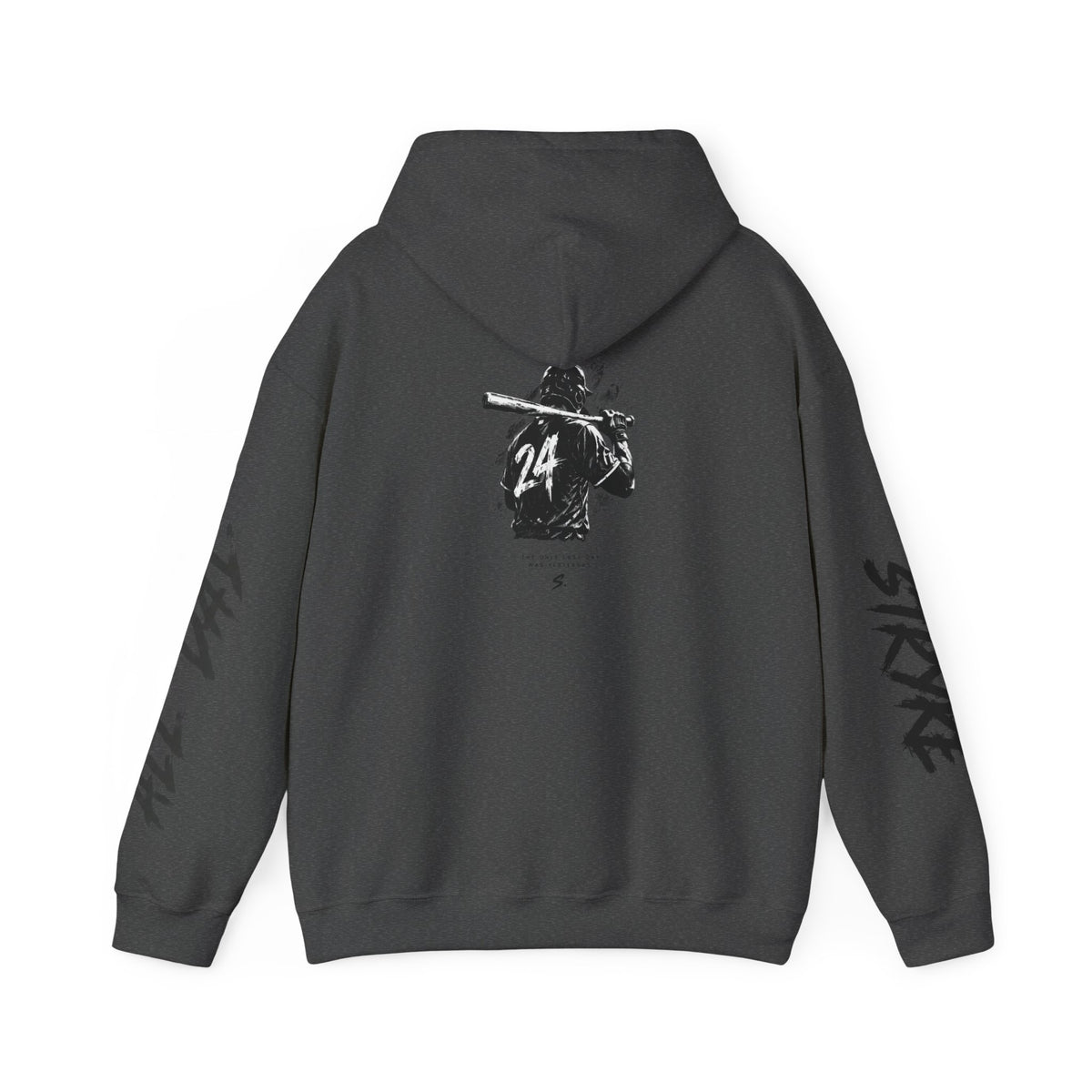 Stryke Baseball Hoodie — Vintage Player Graphic Pullover
