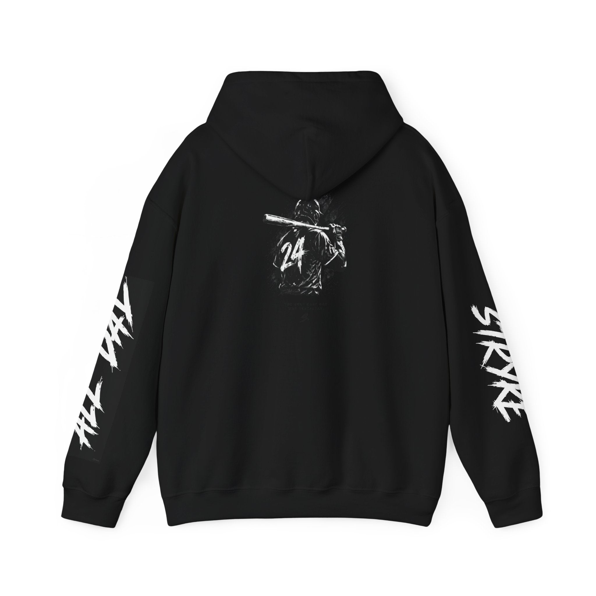 Stryke Baseball Hoodie — Vintage Player Graphic Pullover