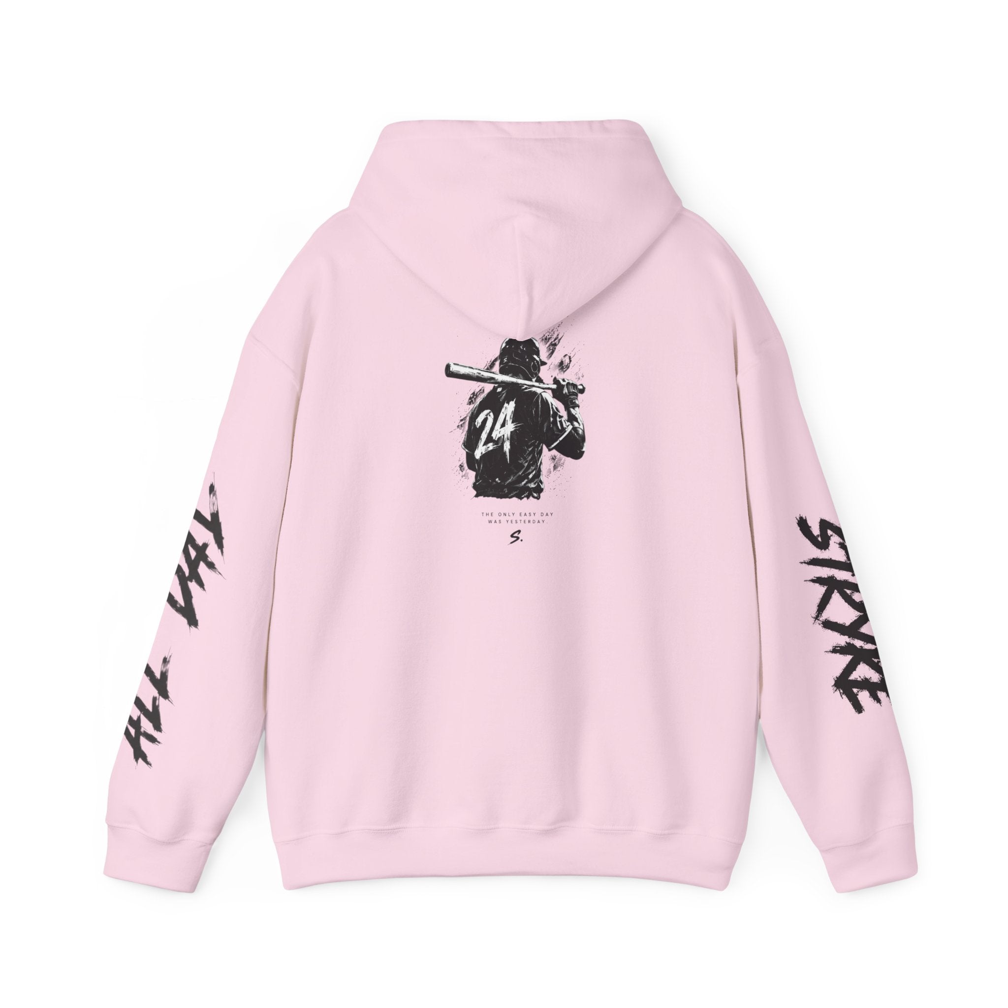 Stryke Baseball Hoodie — Vintage Player Graphic Pullover