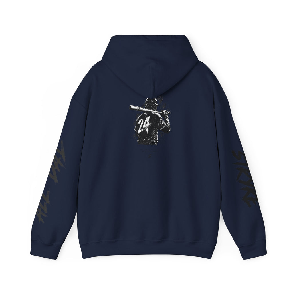 Stryke Baseball Hoodie — Vintage Player Graphic Pullover