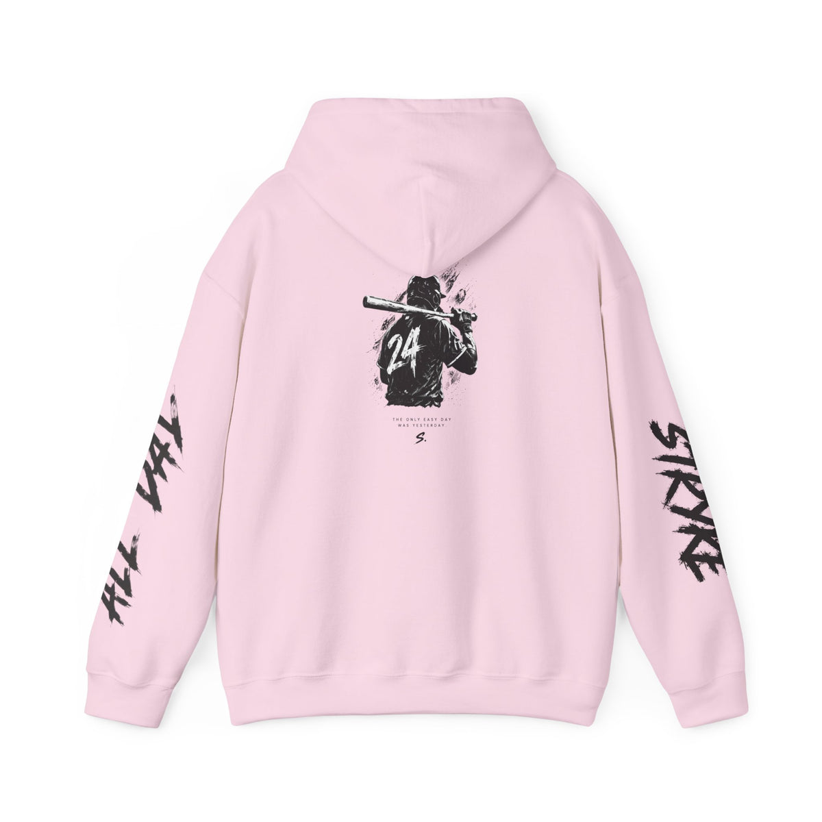 Stryke Baseball Hoodie — Vintage Player Graphic Pullover