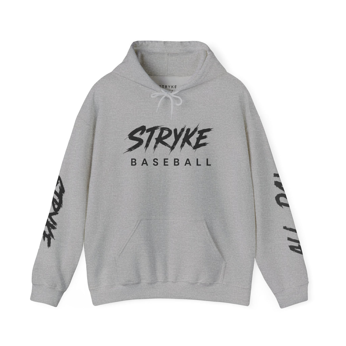 Stryke Baseball Hoodie — Vintage Player Graphic Pullover