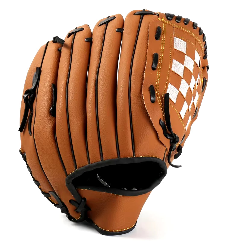 Outdoor Sport Baseball Glove Softball Practice Equipment Size 9.5/10.5/11.5/12.5 Left Hand for Kids/Adults Man Woman Training