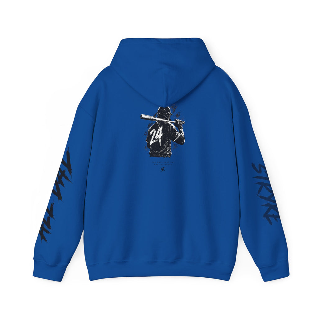 Stryke Baseball Hoodie — Vintage Player Graphic Pullover