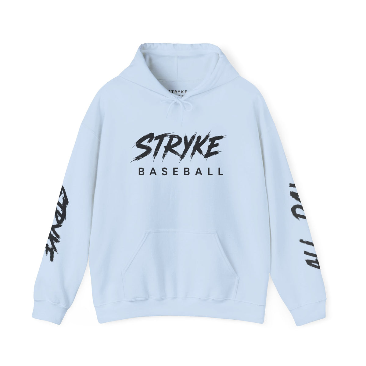 Stryke Baseball Hoodie — Vintage Player Graphic Pullover