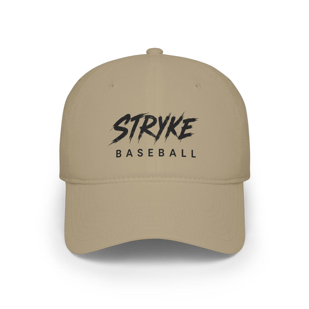Stryke Baseball Cap - Low Profile Embroidered Hat