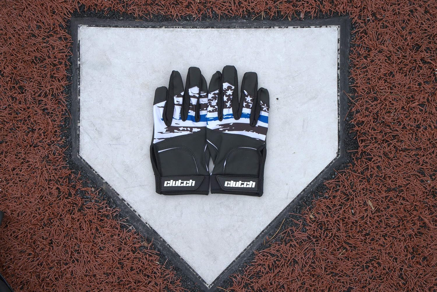American Flag Baseball & Softball Batting Gloves, Super Grip Finger Fit, Performance Mesh & Perforated Sheepskin Palm for Adults & Youth