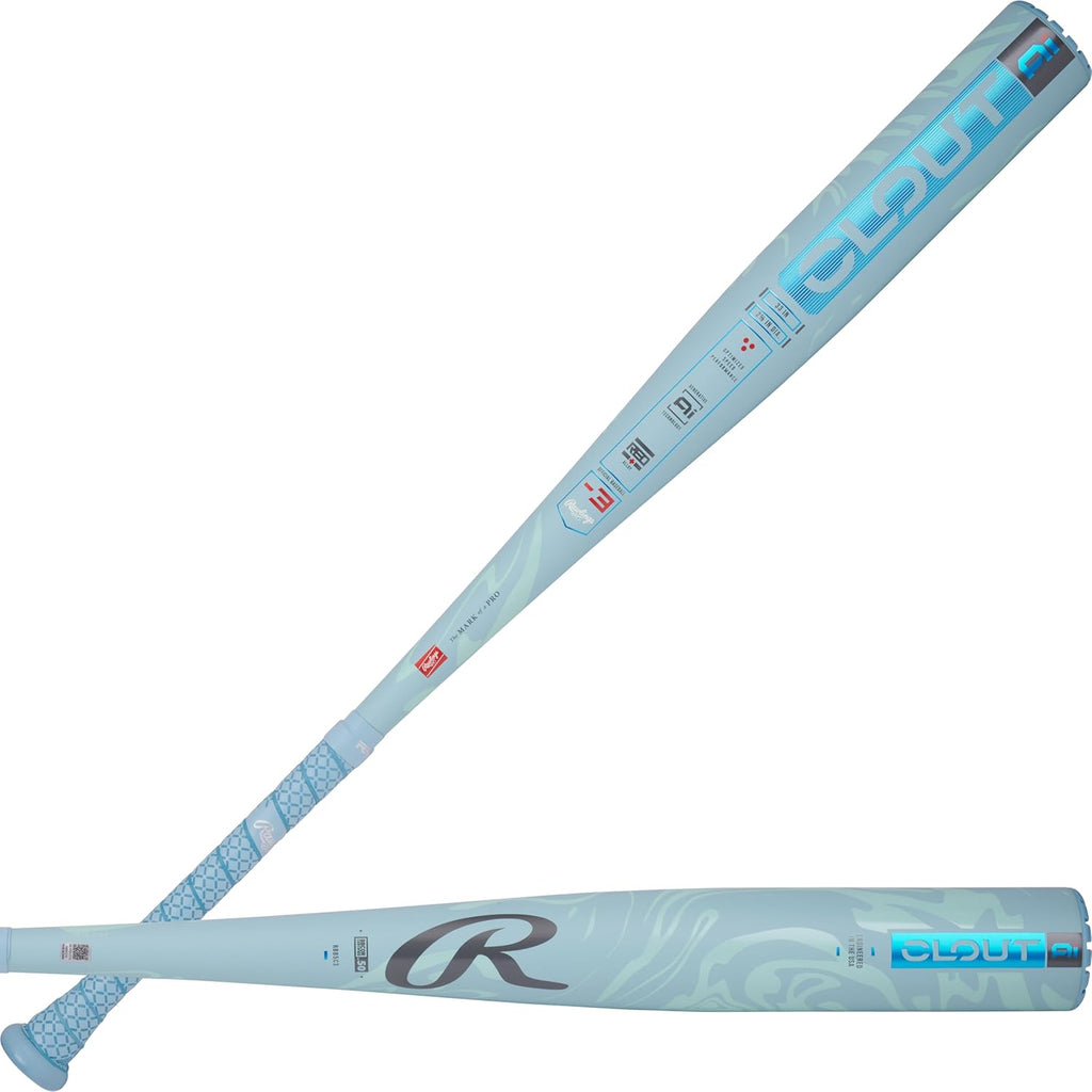| 2025 | Clout AI Baseball Bat | BBCOR | -3 Drop | 2 5/8" Barrel | 1 Pc. Alloy