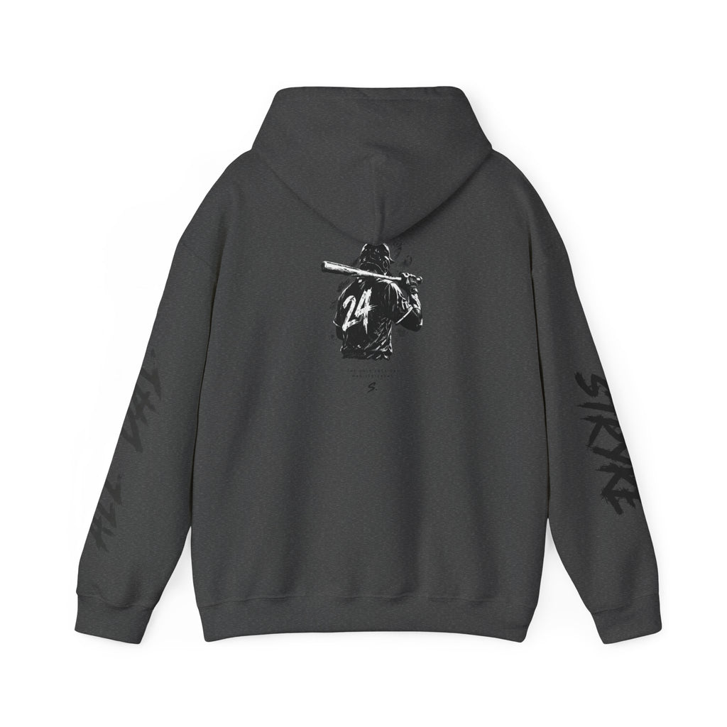 Stryke Baseball Hoodie — Vintage Player Graphic Pullover