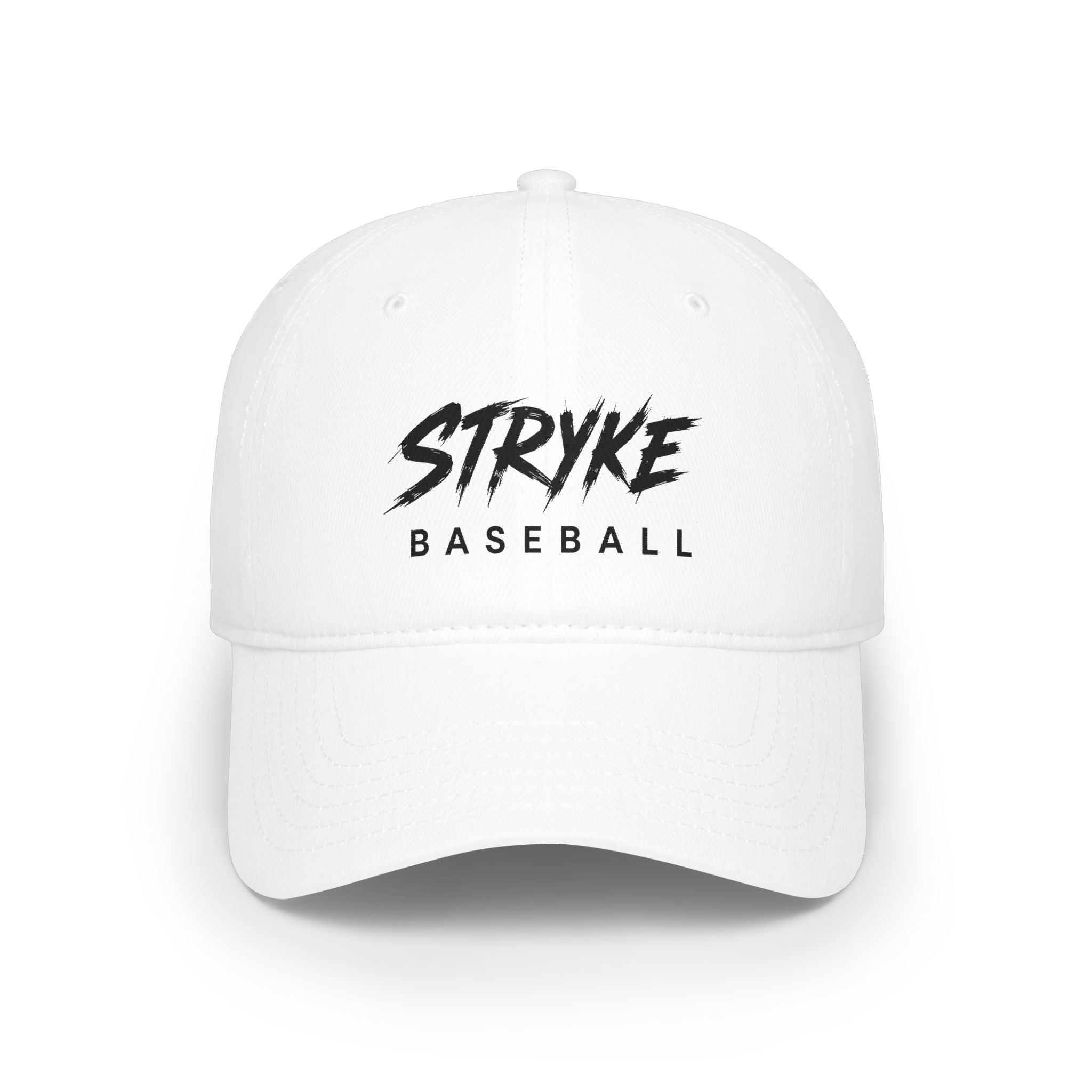 Stryke Baseball Cap - Low Profile Embroidered Hat