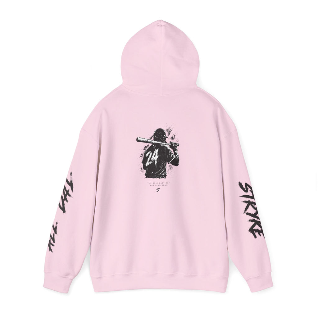 Stryke Baseball Hoodie — Vintage Player Graphic Pullover