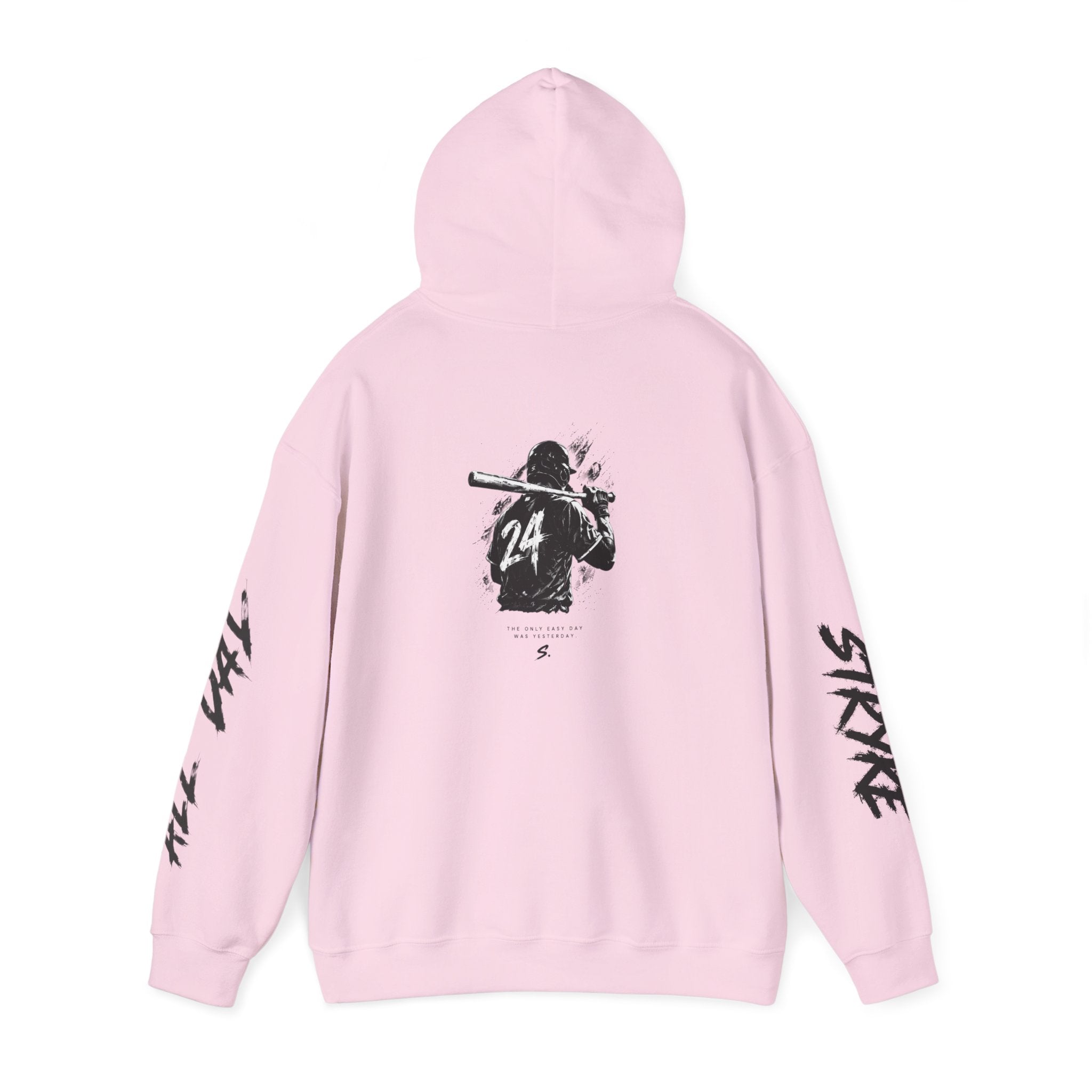 Stryke Baseball Hoodie — Vintage Player Graphic Pullover