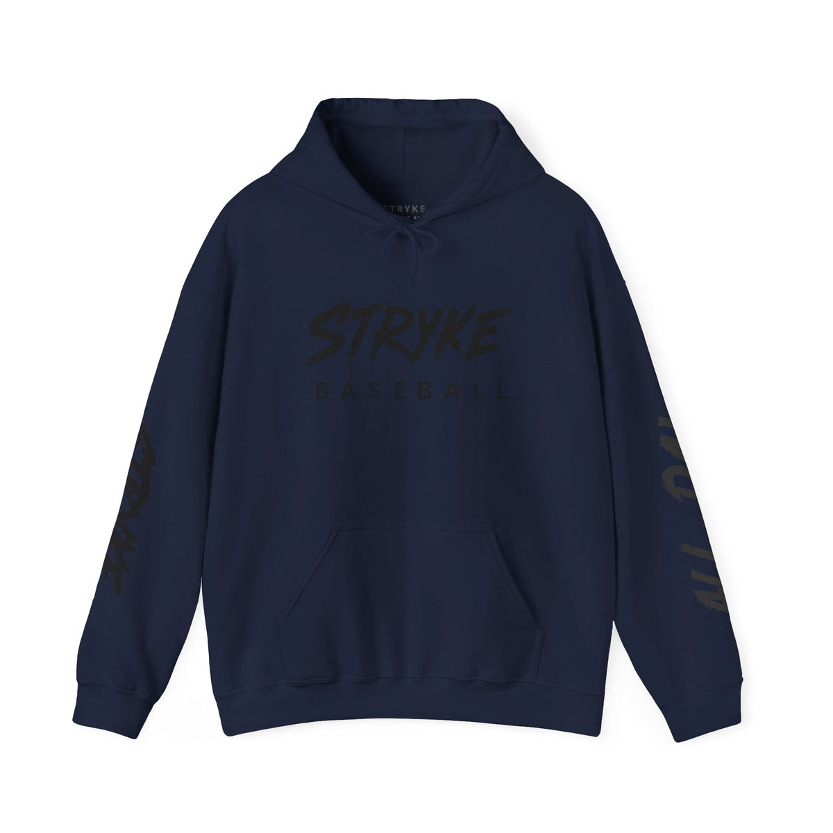 Stryke Baseball Hoodie — Vintage Player Graphic Pullover