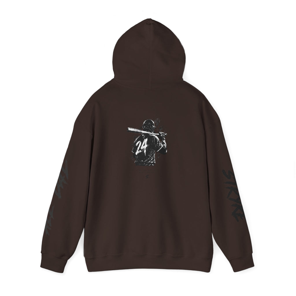 Stryke Baseball Hoodie — Vintage Player Graphic Pullover