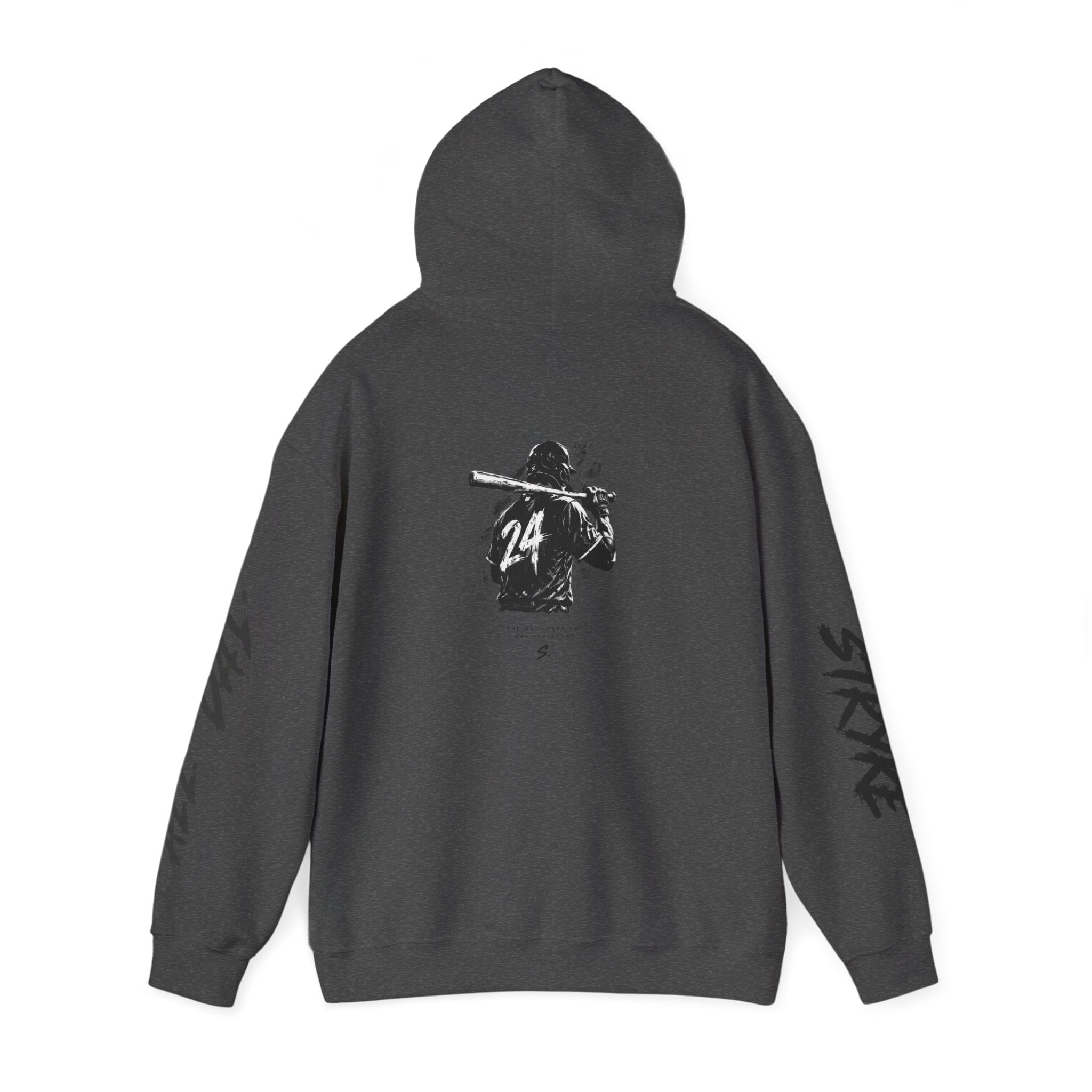 Stryke Baseball Hoodie — Vintage Player Graphic Pullover