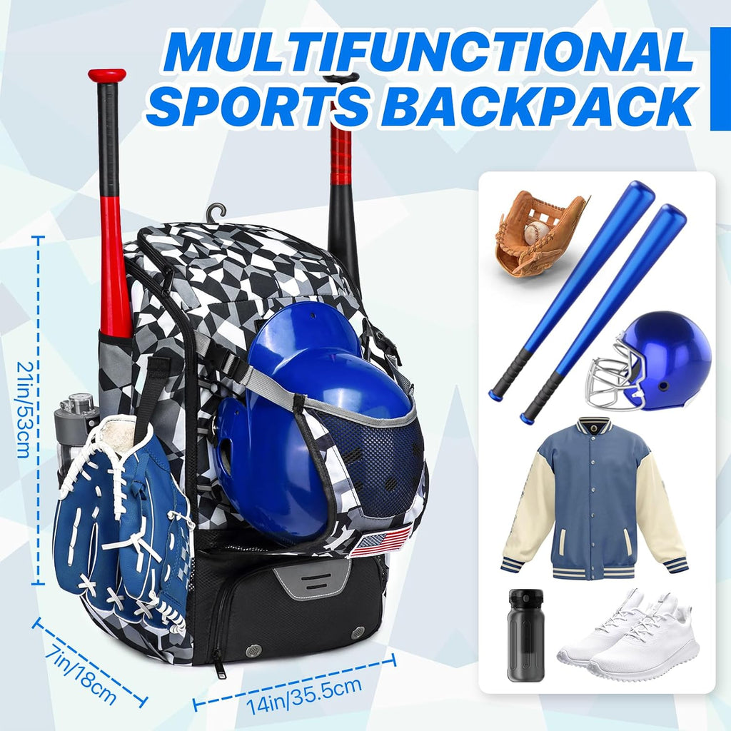 Softball Bag,Softball Bat Bag for Youth Adults