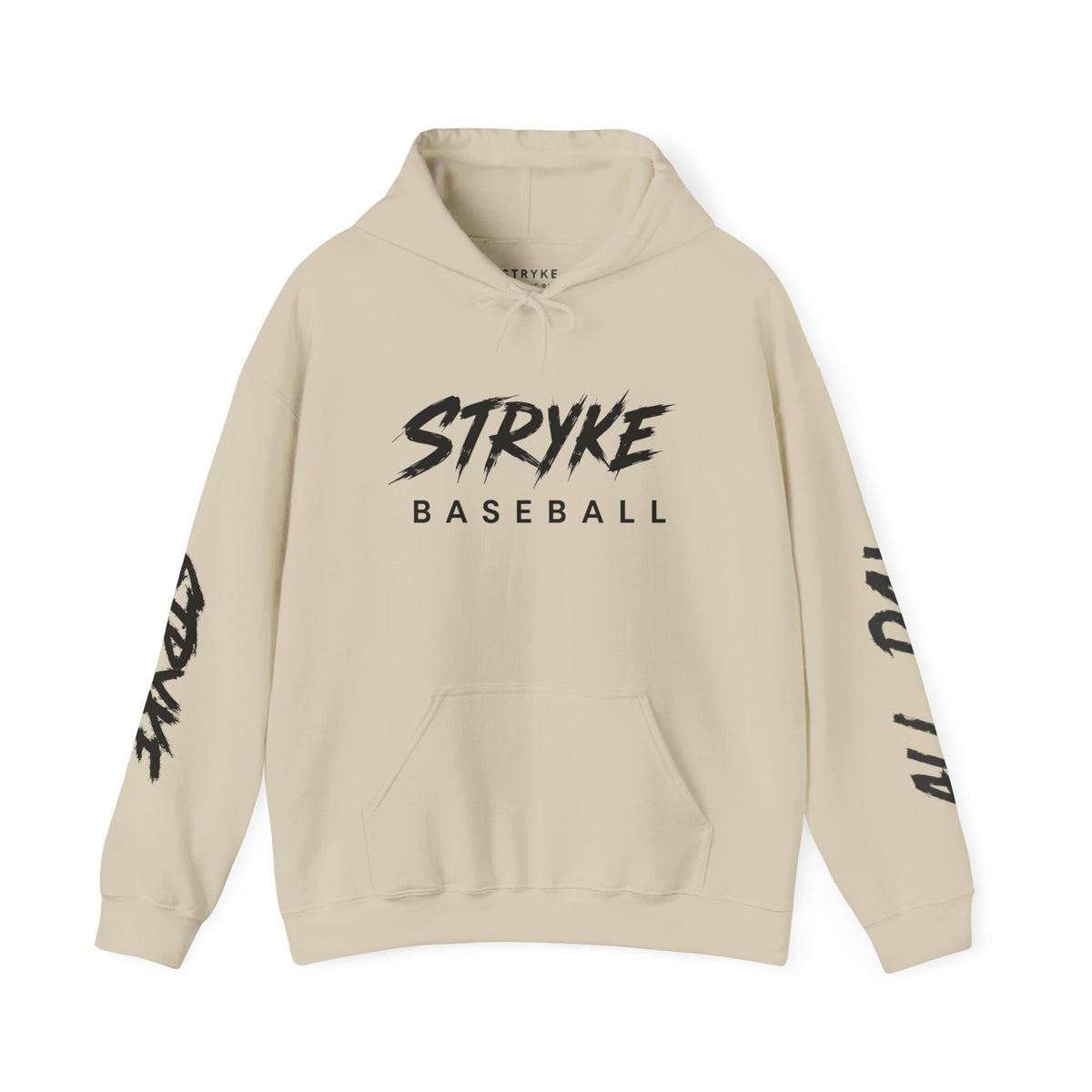 Stryke Baseball Hoodie — Vintage Player Graphic Pullover