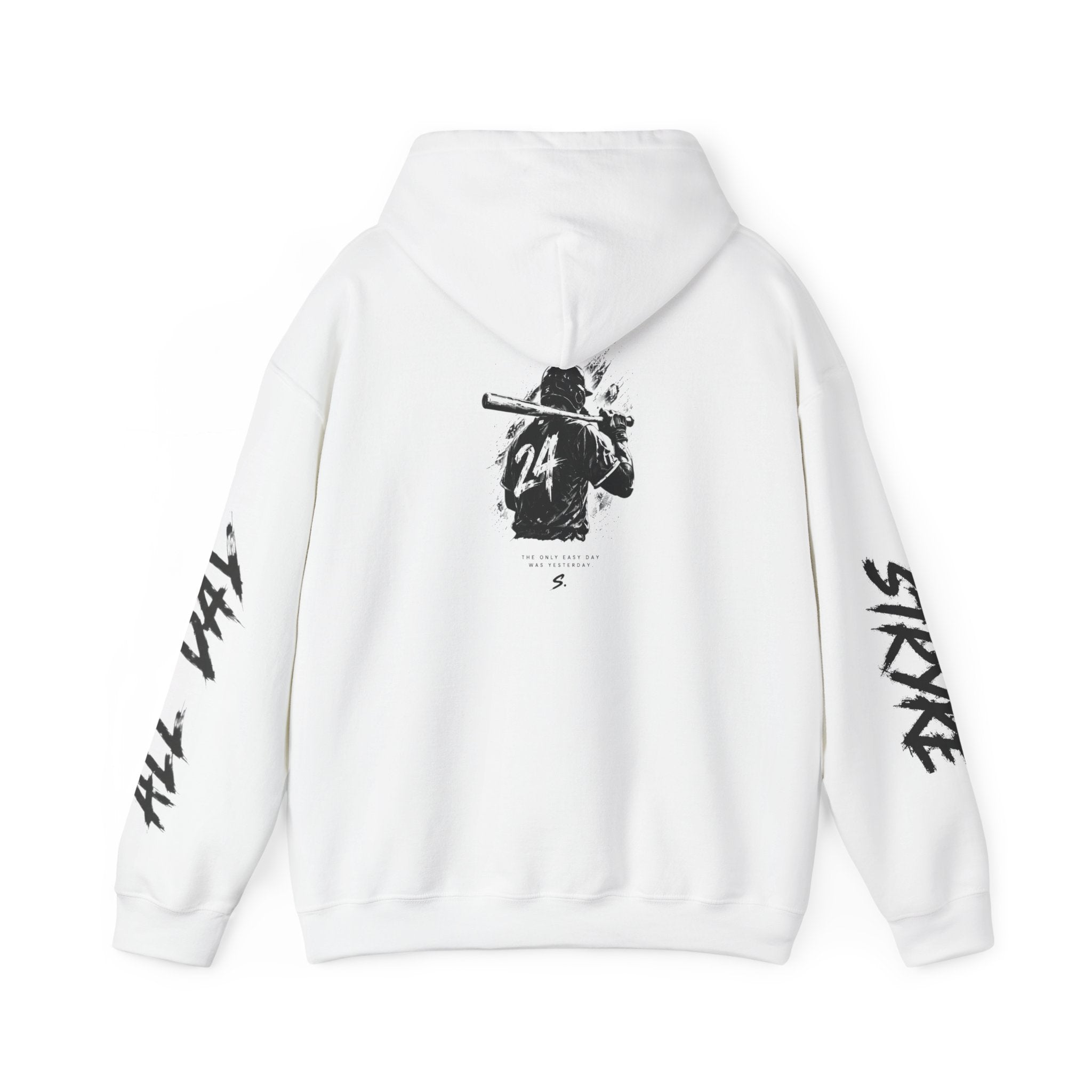 Stryke Baseball Hoodie — Vintage Player Graphic Pullover