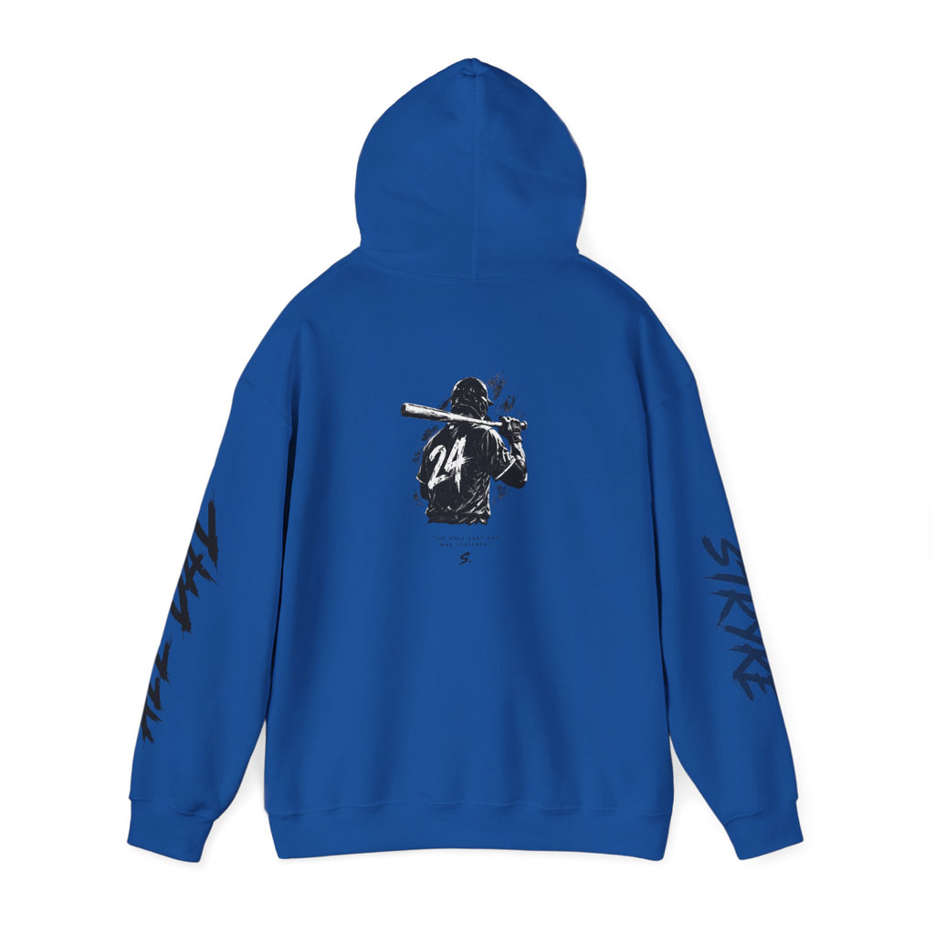 Stryke Baseball Hoodie — Vintage Player Graphic Pullover