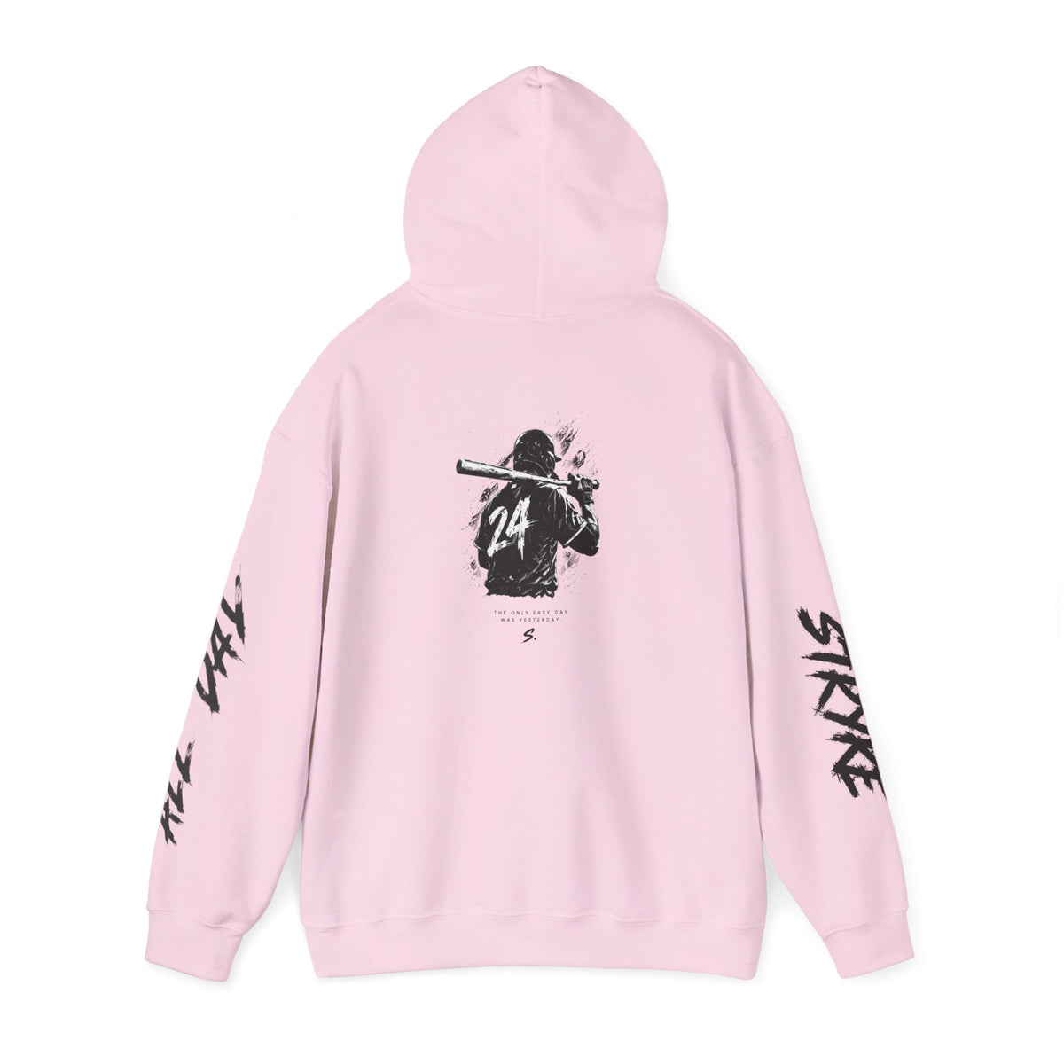 Stryke Baseball Hoodie — Vintage Player Graphic Pullover