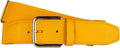 Baseball Belt with Leather Tab