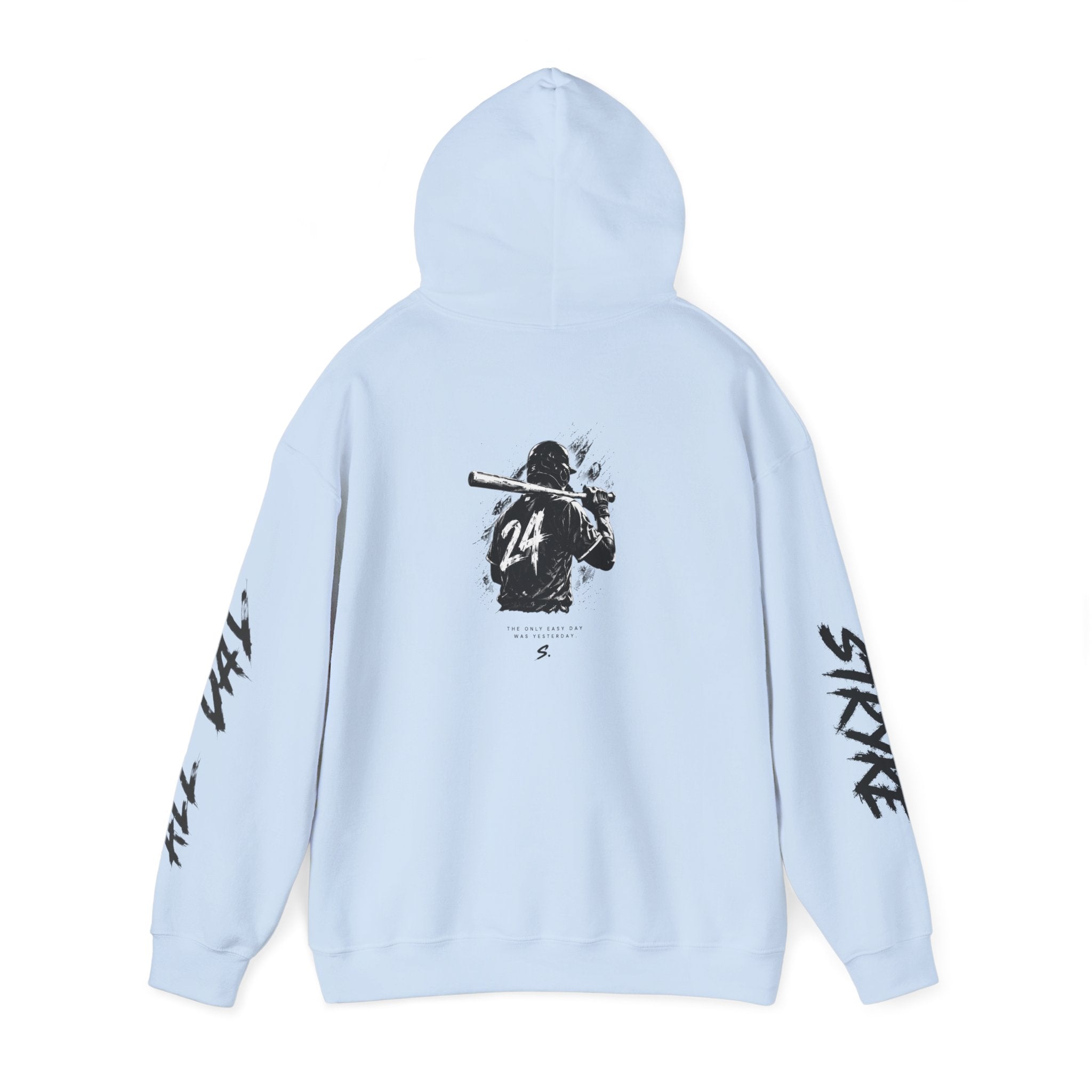 Stryke Baseball Hoodie — Vintage Player Graphic Pullover
