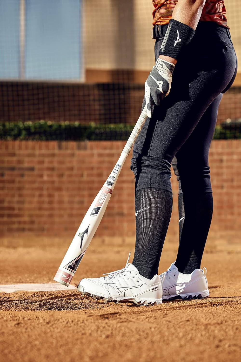 Finch Softball Padded Batting Gloves | Pair | Adult and Youth | Nonslip Palm | Padded Shockpalm | Flexmesh Back | Quikadjust Wrist Tab