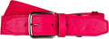 Baseball Belt with Leather Tab