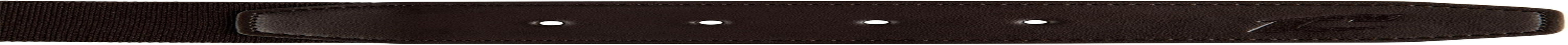 Baseball Belt with Leather Tab