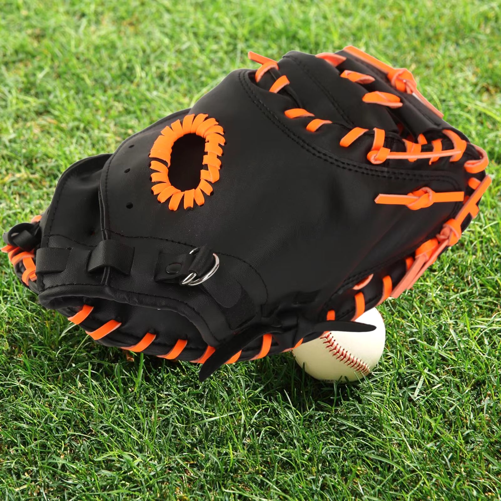 Baseball Gloves Softball Training Teeball Gloves 12.5" Thickened Catcher Mitt Softball Glove for Adults Beginner Outdoor Sports