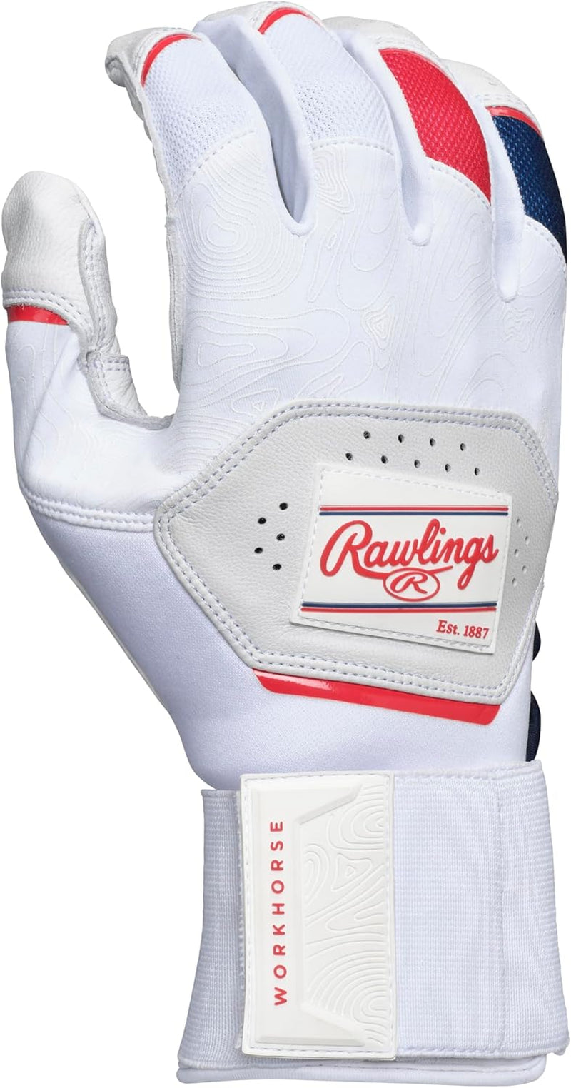 | Workhorse Baseball Batting Gloves | Compression Strap | Adult Sizes | Multiple Colors
