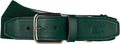 Baseball Belt with Leather Tab