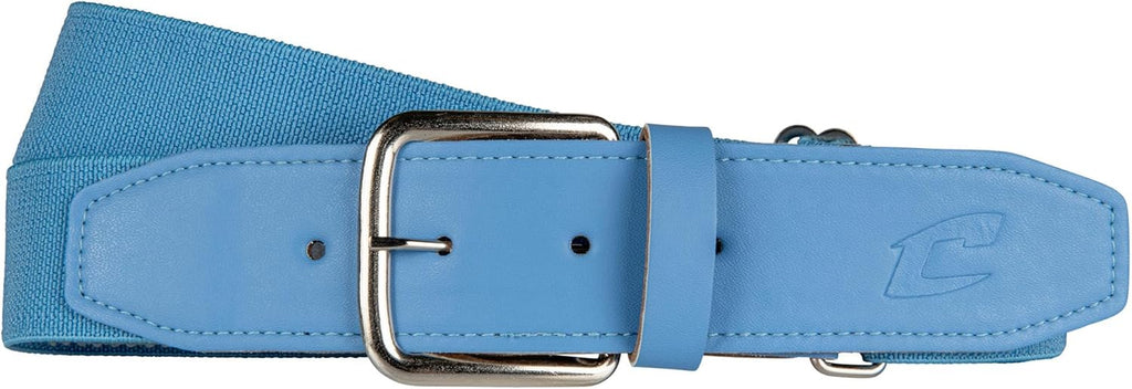 Baseball Belt with Leather Tab