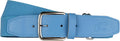 Baseball Belt with Leather Tab