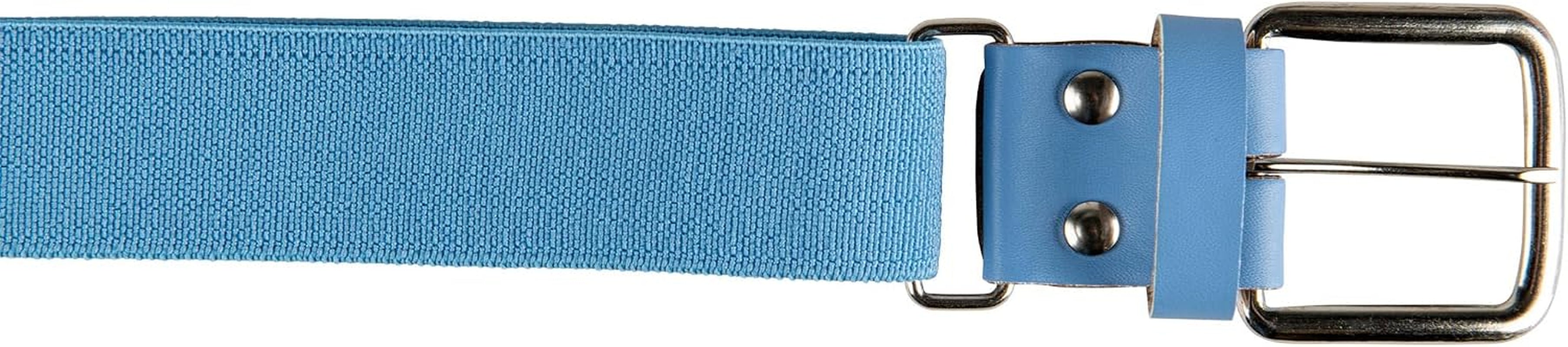 Baseball Belt with Leather Tab